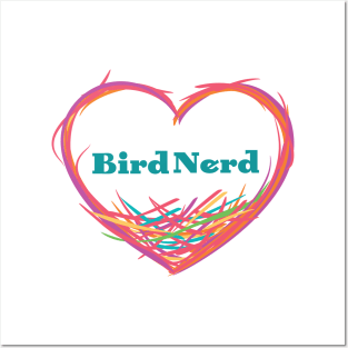 Bird Nerd Posters and Art